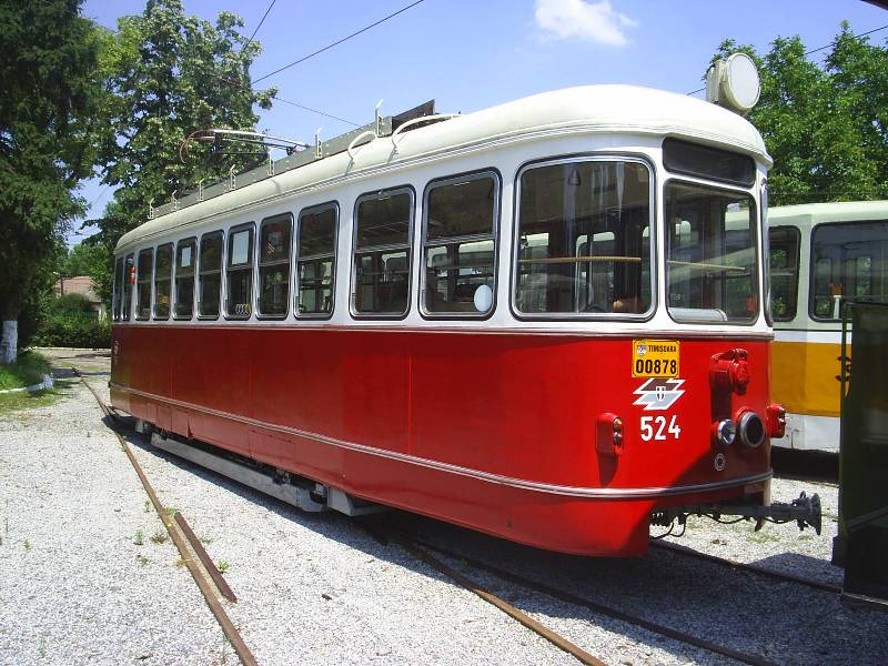 Simmering-Graz-Pauker Type L4 tram #524