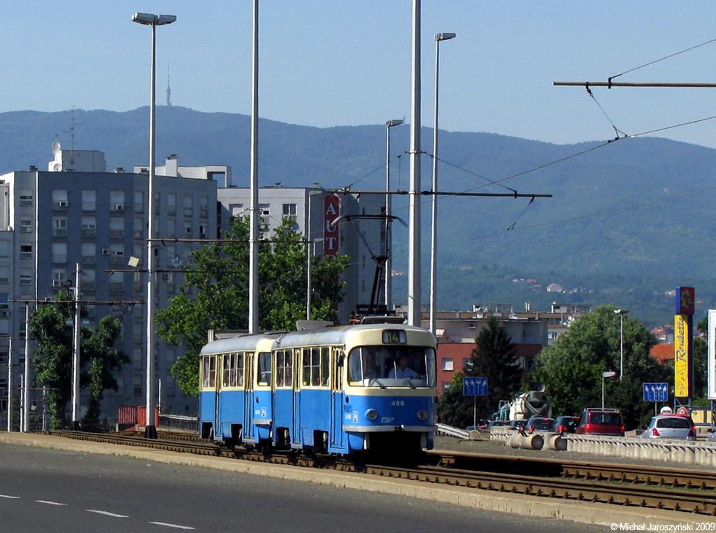 Tatra T4YU #486