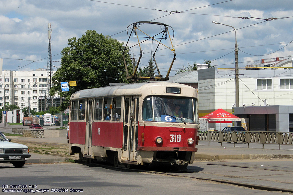 Tatra T3SU #318