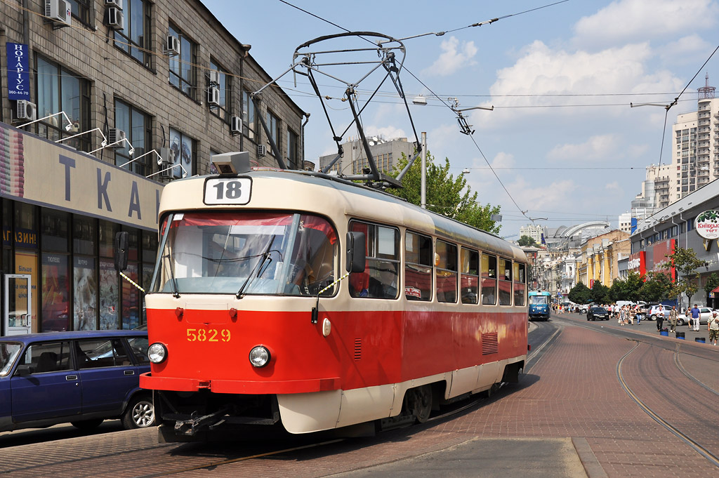 Tatra T3SU #5829