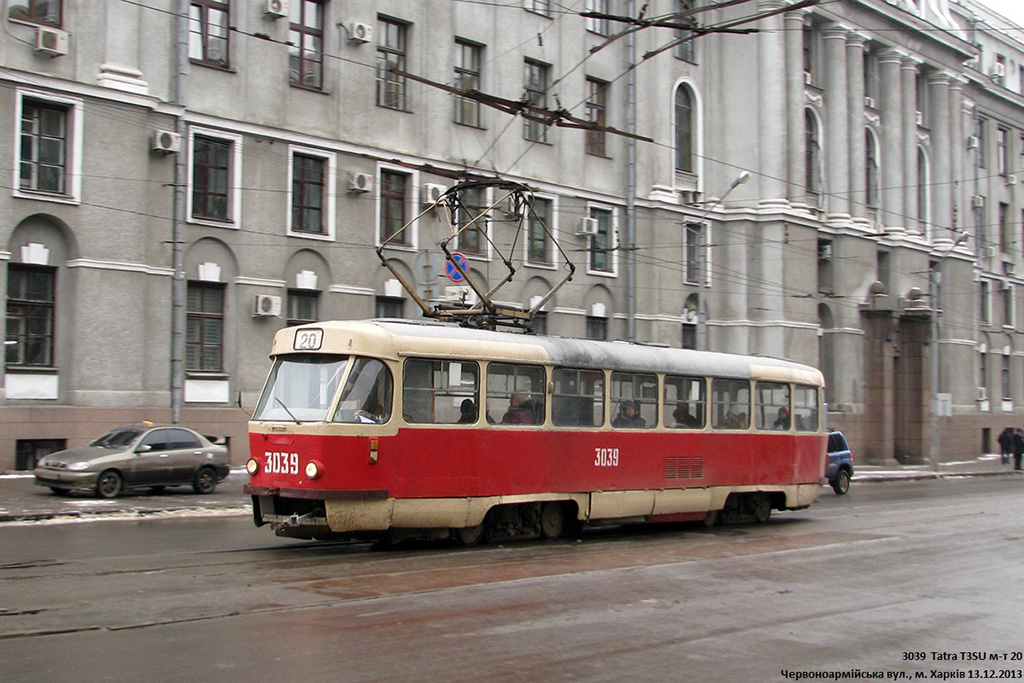 Tatra T3SU #3039