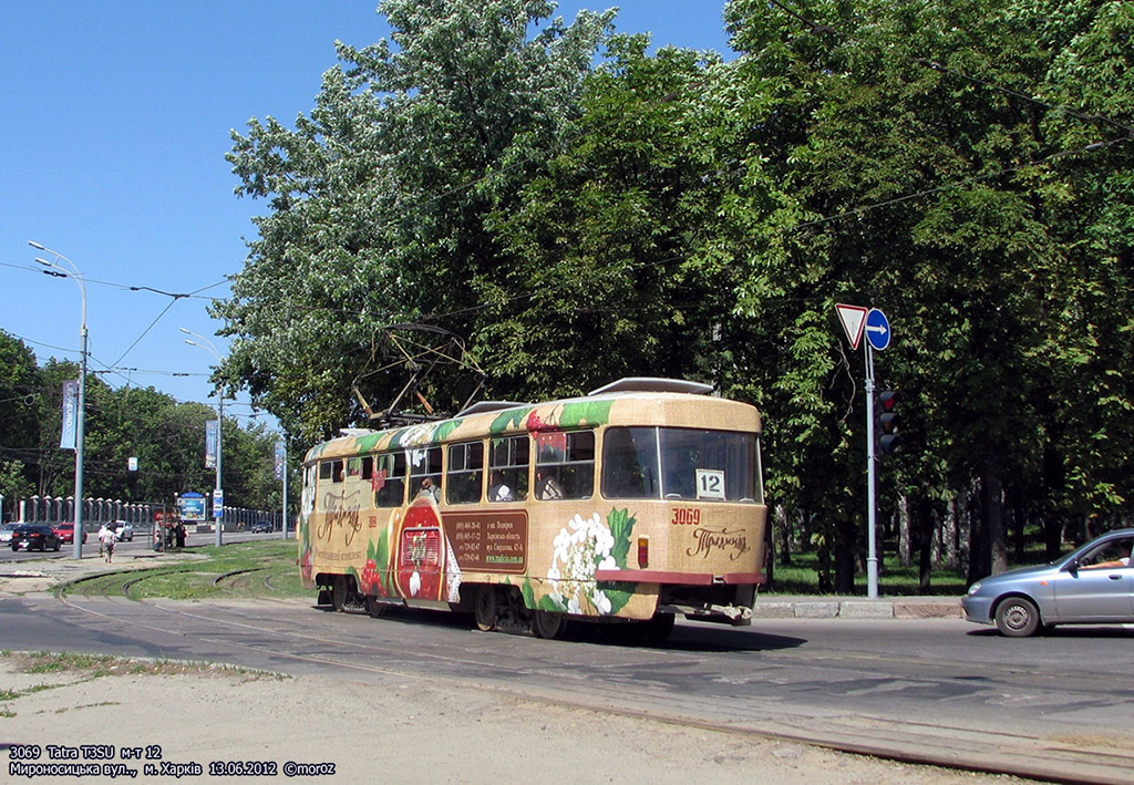 Tatra T3SU #3069