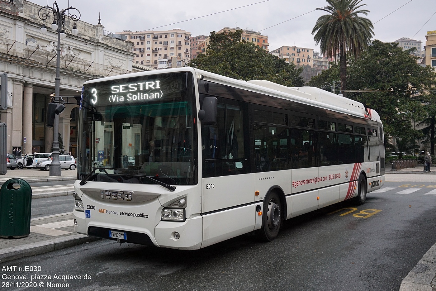 Iveco Urbanway 12 Hybrid #E030
